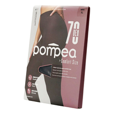 Колготки женские Pompea черные XL