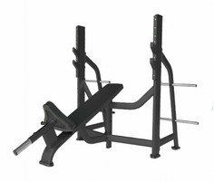 Скамья для жима SVENSSON INDUSTRIAL E7042 MATTE BLACK с положительным наклоном