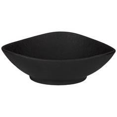 Салатник треугольный Bronco "midnight" 20,5x6,5 см 2 штуки