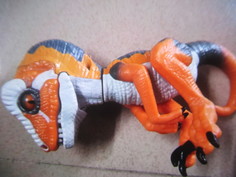 Интерактивная игрушка Динозавры - Дино оранжевый (16 см) Star Friend