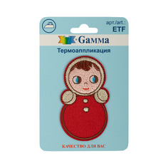 Gamma №02, 1 шт, 01-234 Неваляшка, 3,7х6,6 см