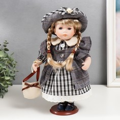 Кукла коллекционная керамика "Аннушка" 30 см No Brand