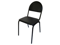 Стул офисный "Стандарт" цвет черный каркас черный No Brand