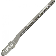 Пилки алмазные по плитке тип T150DIO (2 шт; 76x50 мм; криволинейный рез) для лобзика ПРАКТ ПРАКТИКА