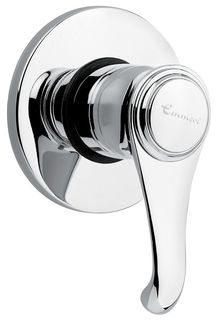 Встраиваемый смеситель для душа Emmevi Tiffany, цвет белый-хром 6009BC