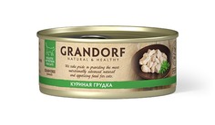 Grandorf влажный корм для взрослых кошек всех пород, куриная грудка (6шт в уп) (70 гр)
