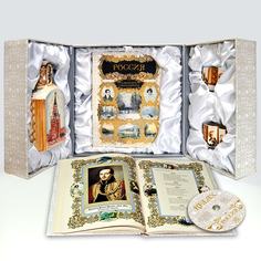 Подарочный набор Великая Россия (с фарфоровым штофом) Подарки от Михалыча