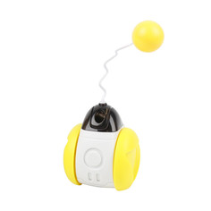 Игрушка для кошек Pet Universe со звуком и шариком на пружинке, жёлтый, PU4005Y