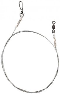 Поводок стальной Mikado JAWS 20см/12кг., уп.=2 шт. без бренда