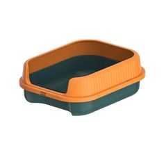 Туалет с бортиком и совком для кошек, Bentfores, 48 х 37 х 16,5 см
