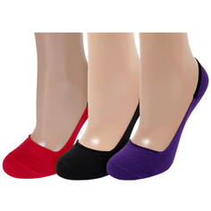 Комплект следков женских ХОХ 3-SG-1301 красных; черных; фиолетовых 23