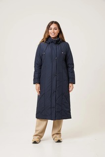 Пальто женское Maritta 28-3032-10 синее 44 EU