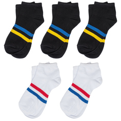 Носки детские ХОХ 5-SPD-16, черный; белый, 20-22