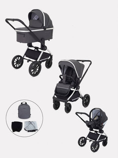 Коляска детская 3 в 1 MOWBaby TILDA Carbon