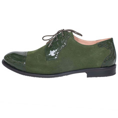 Полуботинки женские Elite 9899 зеленые 37 RU