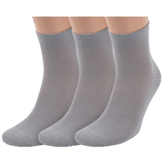 Комплект носков мужских ХОХ 3-X-1128 серых 29