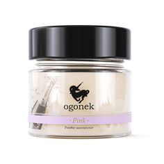 Свеча ароматическая, с деревянным потрескивающим фитилем OGONEK PINK Розовое шампанское S
