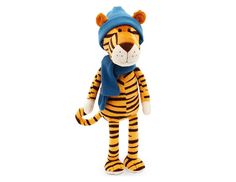 Мягкая игрушка Тигр Алекс в синей шапке, 4с-2202/20В 4isto Simvoli4eski