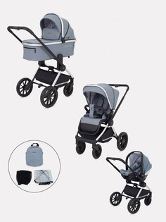 Коляска детская 3 в 1 MOWBaby TILDA Blue