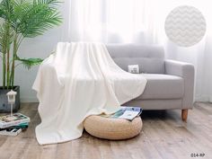 Cleo Плед Cleo "ROYAL PLUSH" велсофт двуспальный 180*200 180/014-RP