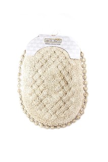 Sofi De MarkO КВ-АВ-100х150бж AVRORA (беж) Коврик для ванной кружевной 100х150см