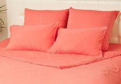 Kupu-Kupu KHV-57 /коралл Комплект трикотажных наволочек VIOLETT 50х70- 2 шт.