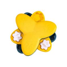Игрушка-головоломка для медленного поедания для собак, Bentfores желто-зеленый