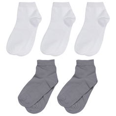 Носки детские ХОХ 5-d-1229, белый; серый, 22-24