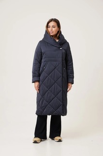 Пальто женское Maritta 28-3010-50 синее 42 EU