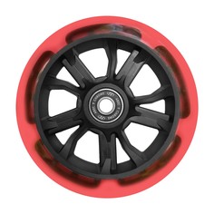 Колесо Comfort 125 R red ABEC - 9, LED-подсветка Tech Team
