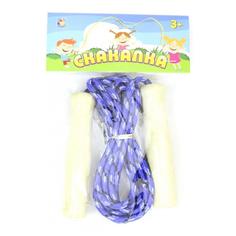 Скакалка 1Toy деревянные ручки 2,6 м