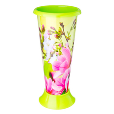 Ваза Весна для цветов пластиковая 42 см Alternativa