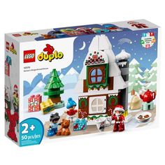 Конструктор LEGO DUPLO Пряничный домик Деда Мороза, 10976