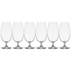 Набор бокалов для пива из 6 шт "beer" 680 мл высота 20,5 см (кор 4набор.) Crystalite Bohemia