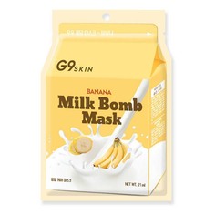 Маска для лица Berrisom G9 Skin Milk Bomb Mask Chocolate тканевая, 1 шт., 21 мл