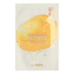 Маска для лица The Saem с экстрактом картофеля, питательная, тканевая, 21 мл