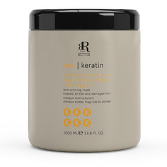 Кератиновая маска для укрепления волос Keratin Star Restructuring Mask RR Line 1000 мл