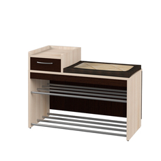 Тумба под обувь Кристина ТО-1 венге/ясень шимо светлый No Brand