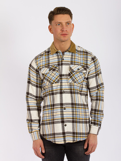 Рубашка мужская DAIROS GD81100463 коричневая L