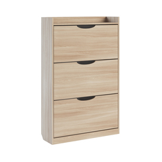 Тумба под обувь Классик-3 ясень шимо светлый No Brand