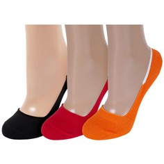 Комплект следков женских ХОХ 3-SG-1301 черных; красных; оранжевых 25