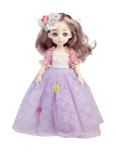 Кукла шарнирная Little Mania Агата ZW825-VIO