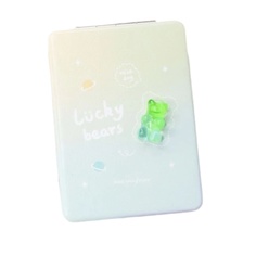 Зеркало "Lucky bears", green No Brand