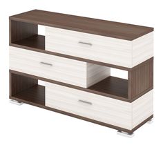 Стеллаж Мэрдэс СБ-40/3-ПВК (закругленная верхняя полка) Шамони/Карамель Merdes