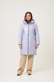 Пальто женское Maritta 28-3008-01 фиолетовое 46 EU
