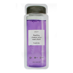Маска-детокс для лица Eco Secret Purplday из натурального сока, тканевая, 20 мл