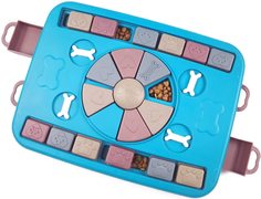 Игрушка-головоломка для медленного поедания для собак, Bentfores, разноцветный