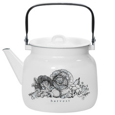 Чайник эмал 3,5л Harvest 27134БлРч Лысьвенские эмали