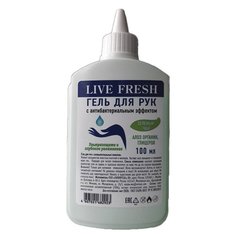 Гель-антисептик для рук LIVE FRESH спиртосодержащий, 100 мл