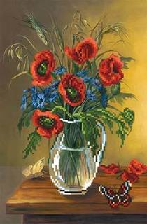 Вышивка бисером Степной аромат 0009/Б, 19x29 см от Матренин посад